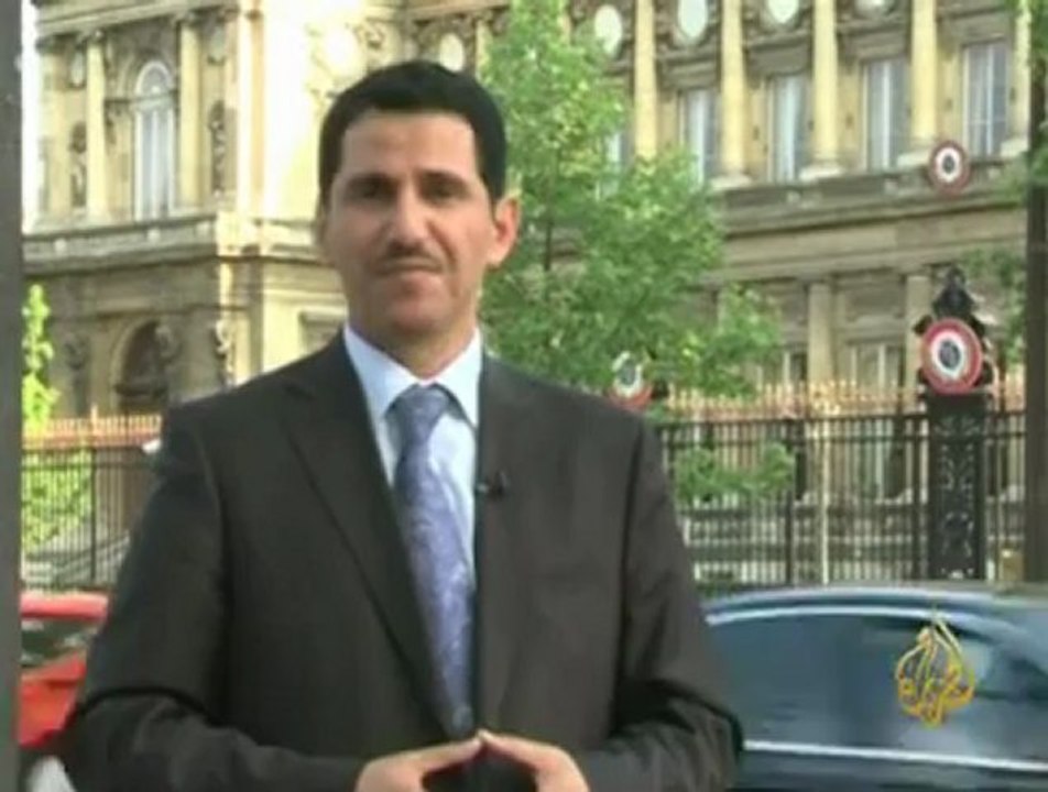 زيارة رئيس المجلس الوطني الانتقالي الليبي إلى فرنسا