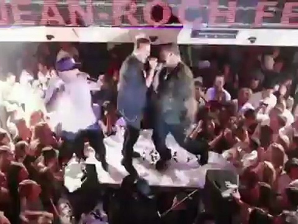 JEAN-ROCH FEAT. BUSTA RHYMES "MIDDLE OF NOWHERE" LIVE ON STAGE AT VIP ROOM ST-TROPEZ