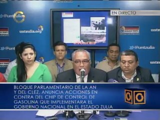 Eliseo Fermín expresó su rechazo al chip para el control de la gasolina en Zulia