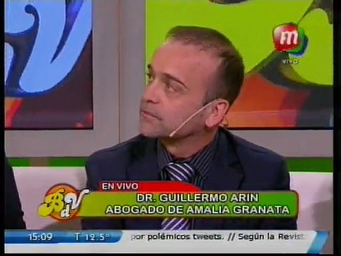 El Abogado de Amalia Granata habló del despido de Amércia Amalia nunca criticó al canal