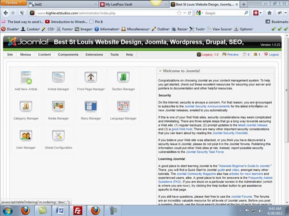 Adding Modules and Identifying Them On a Webpage