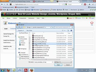 Installing And Uninstalling Joomla 1.5 Modules and Components