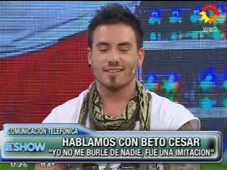 Comunicación con Beto César