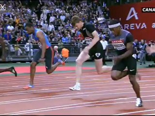 Paris meeting Areva 2012, 100m men