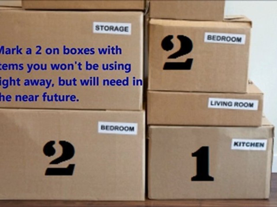 Moving Tips: Organizing Your Boxes | Budget Van Lines