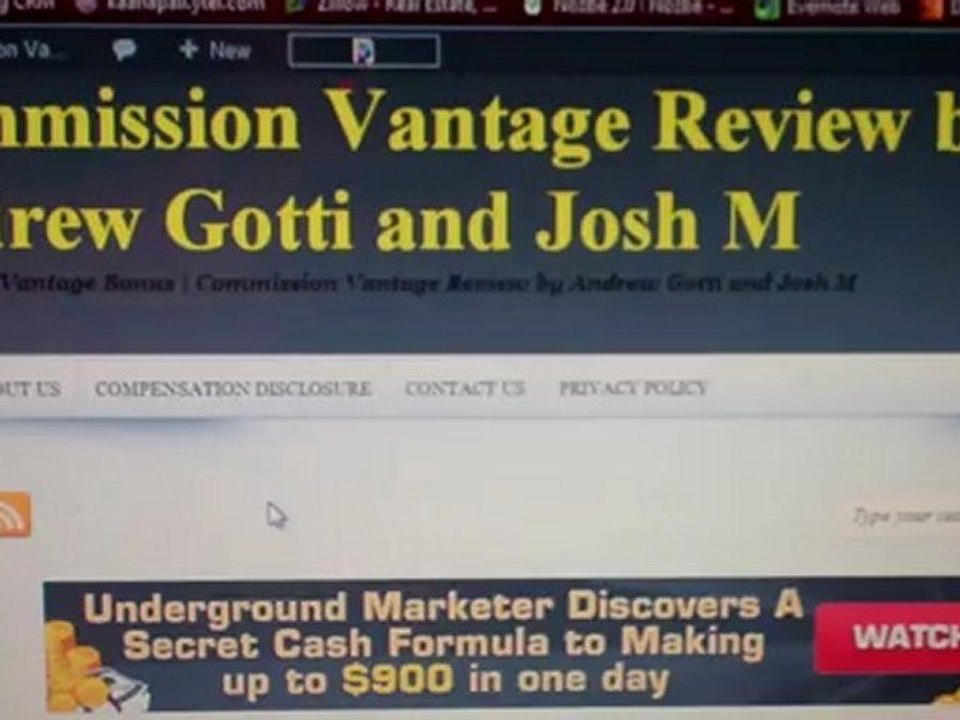 Commission Vantage free iphone4s Bonus | Commission Vantage Review by Andrew Gotti