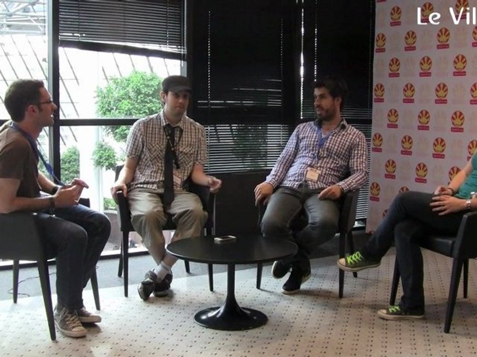 FRANCOIS DESCRAQUES & SIMON ASTIER - "Péniche, Pâté et Chemise à Carreaux" (Comic Con Paris 2012)