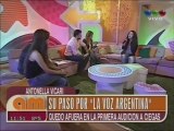La primera eliminada de La Voz Argentina habló del enojo de su madre en vivo