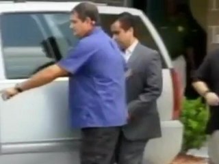 Trayvon Martin's killer leaves Florida jail on bond.