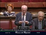 Tabacci - Monti «Bene vittoria in Europa, ora vinciamo sfida Italia» (05.07.12)