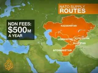 Kazakhstan seeks greater role as NATO supply route