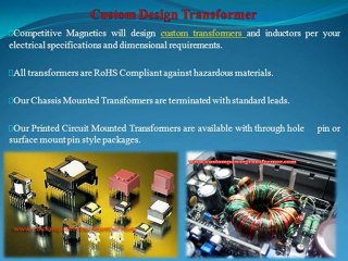The  Custom Power Transformer