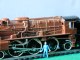 Flèche d'Or la légende Locomotive vapeur  Pacifique 231 et voiture Pullman