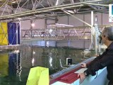 1ère expérimentation d’une éolienne flottante dans les laboratoires de l’Ecole Centrale de Nantes