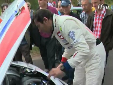 Rallye Aveyron Rouergue - Stéphane Sarrazin passe à l'orange