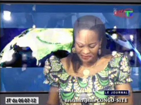 Claudia Ikia Sassou N’Guesso livre un transformateurs aux populations du quartier 68