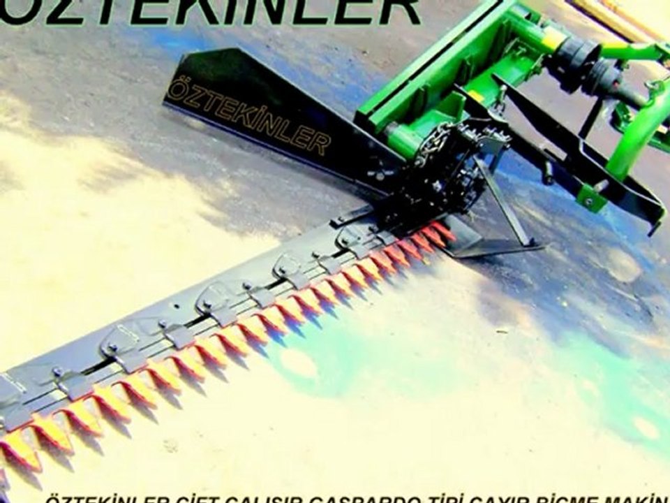 ÖZTEKİNLER TARİM ÇİFT ÇALIŞIR ÇAYIR BİÇME MAKİNASI