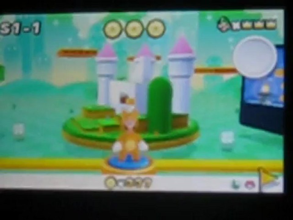 test de super mario 3D lande partie 1
