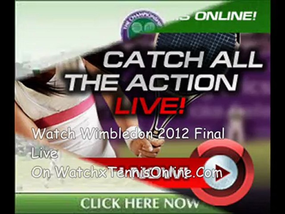 Live Online Final Murray vs Federer 08-07-2012
