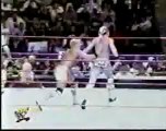 Jeff Jarrett and Owen Hart w Debra Vs The Hardy Boyz -20 3 99-