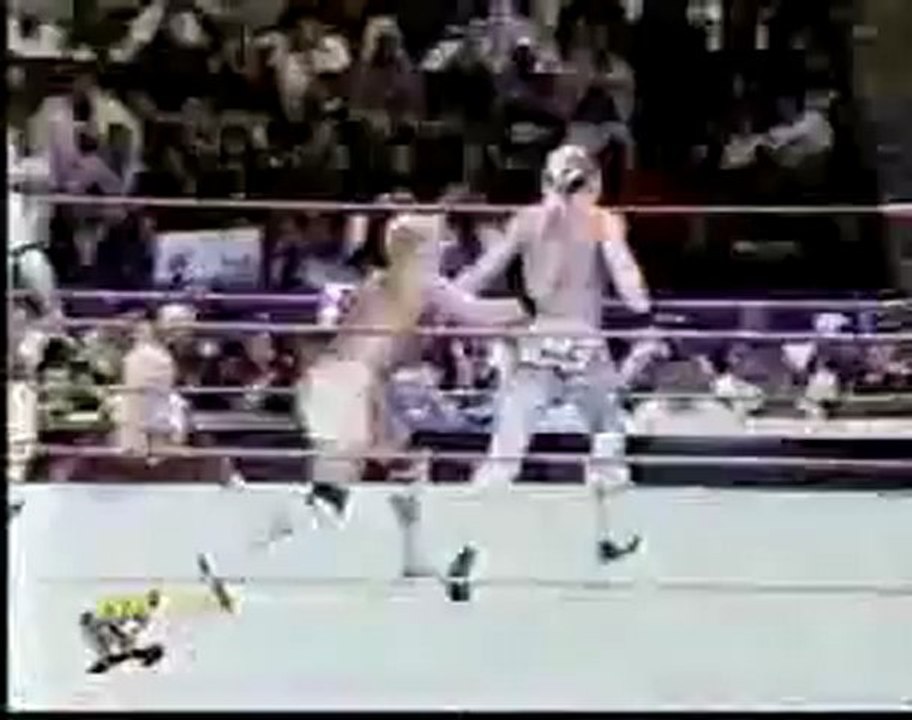 Jeff Jarrett and Owen Hart w Debra Vs The Hardy Boyz -20 3 99-