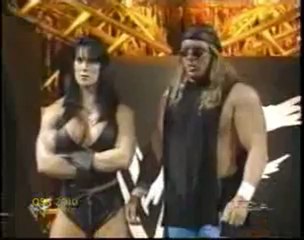 Kane and X-pac Vs Jeff Jarrett and Owen Hart Vs New Age Outlaws -11 4 99-