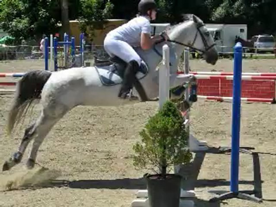 Concours de CSO à Villeneuve de Marc en club3 Moi et la Kim