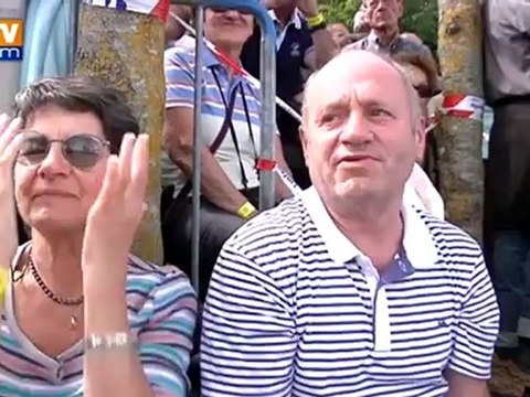 Mise à flot de la réplique de l’Hermione à Rochefort