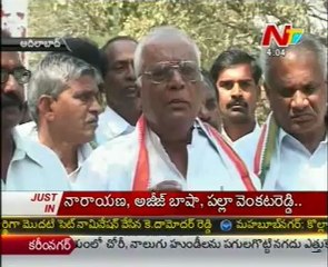 Adilabad Cong. Candidate Submits Nominations