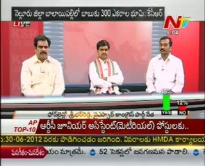 Live Show with KSR-TDP Narasa Reddy-Cong Madhusudan-TRS Raghunandan-02