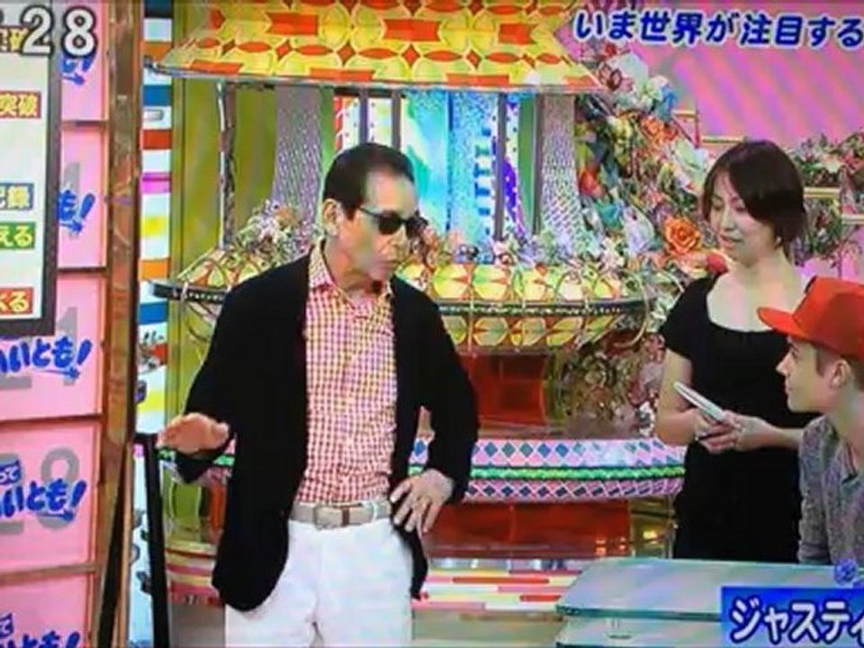 Justin Bieber "Waratte Iitomo" in JAPAN TV July 10. 2012