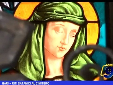 Bari | Riti satanici al cimitero