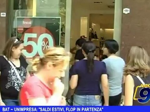 BAT | UNIMPRESA: Saldi estivi, flop in partenza