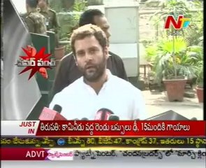 I fought, so it is my responsibility Rahul Gandhi