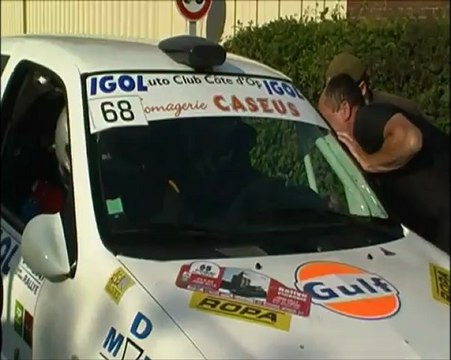 Rally Abbeville 2012 passage Claude Lefrançois