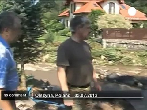 Heavy storms cause serious flooding in Poland - no comment