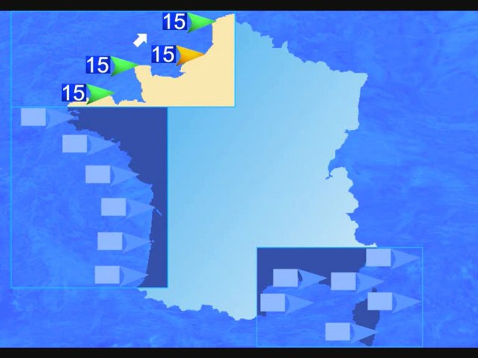 Météo des plages 8 juillet 2012