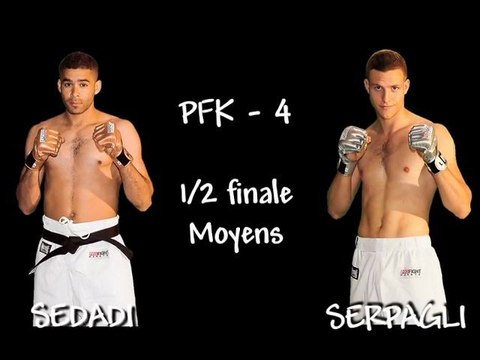 Sedadi vs Serpagli - Demi-finale des Moyens - Pro Fight Karate 4