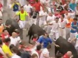 Bulls rampage in Spain's Pamplona