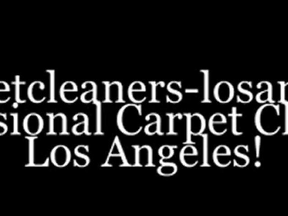 Professional Carpet Cleaning Service Los Angeles. Commercial & Residential Carpet Cleaning Service!
