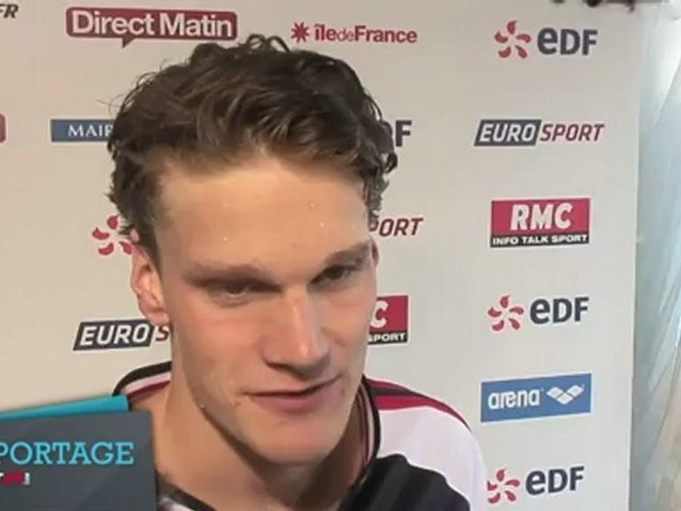 Réaction Yannick Agnel après l'Open EDF