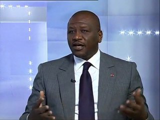 Hamed BAKAYOKO invité  du PLATEAU JT 20H DU 05 07 20 12  RTI1