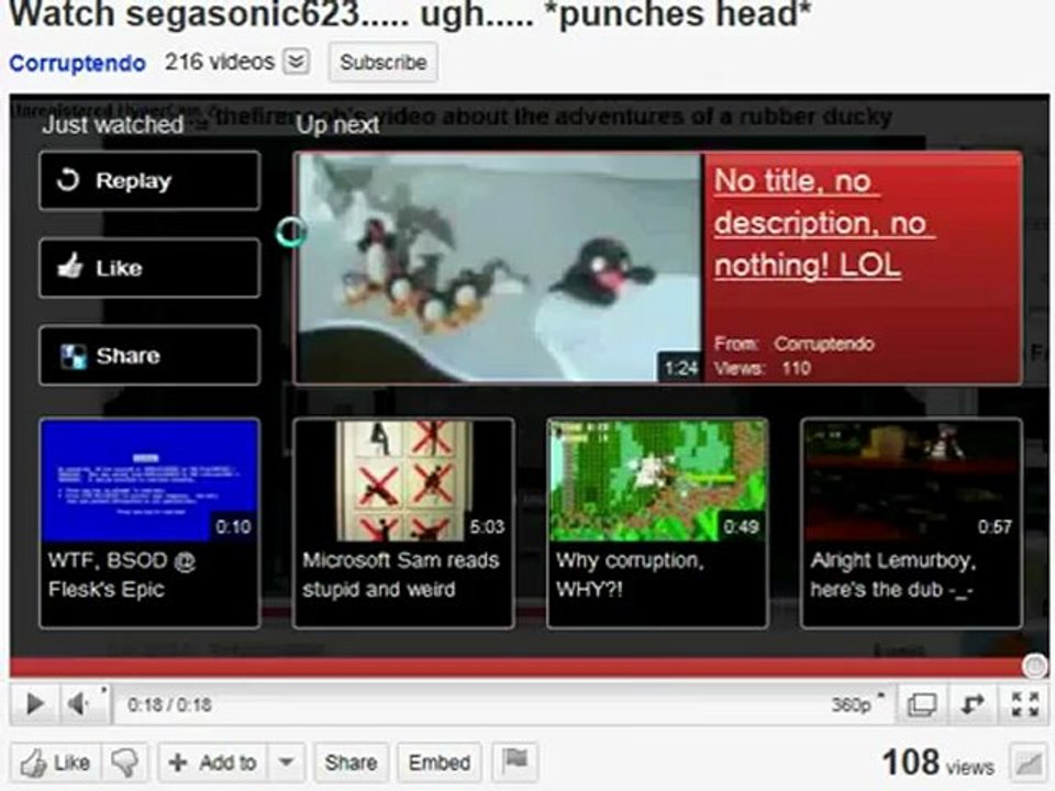 Watching guys watch thefirenoob's adventures of rubber ducky