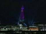 Show laser au SHARD 5 juillet 2012 (Londres)