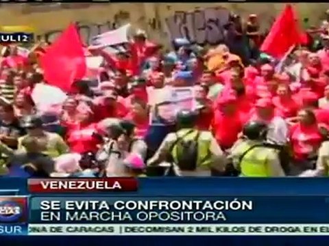 Venezuela: PNB evita violencia en acto de Capriles