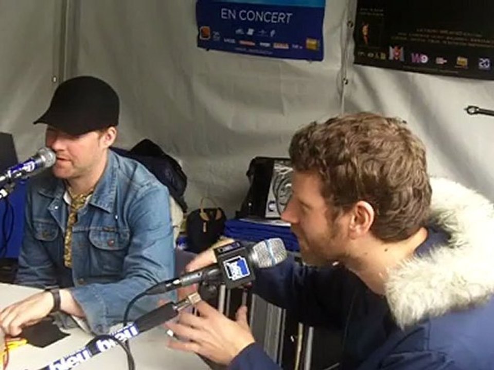 Kaiser Chiefs à Beauregard avec France Bleu Basse-Normandie