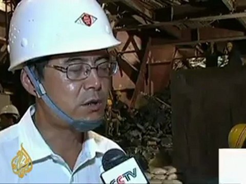 Rescue efforts to save trapped Chinese workers