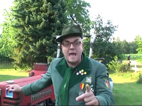 Schützenfest im Münsterland mit Dixi-Klo. Bauer Heinrich berichtet!