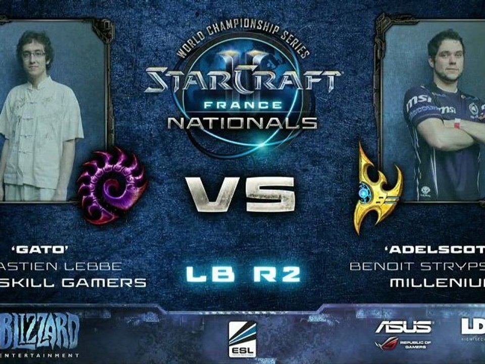 WCS : Adelscott vs FireCake Map 1