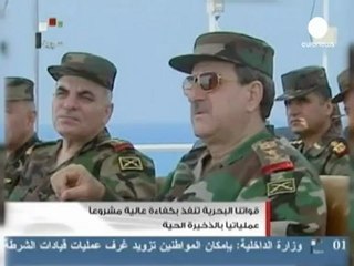 Esercitazioni militari in Siria